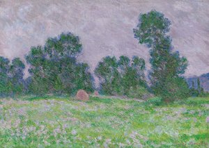 Prairie fleurie à Giverny - Claude Monet