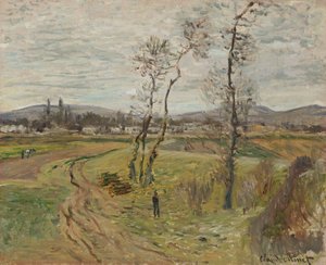 Plaine de Gennevilliers, 1877 - Claude Monet