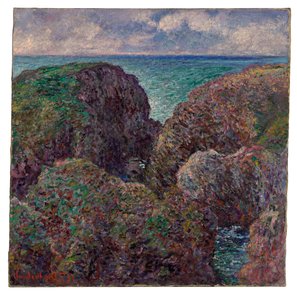 Groupe de rochers à Port-Goulphar, 1887 - Claude Monet