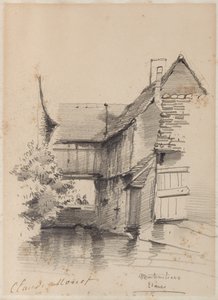 Maison sur la Lézarde à Montivilliers, 1857