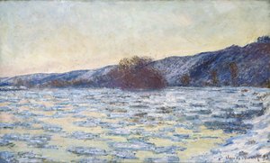 Les glaces au crépuscule, 1893 - Claude Monet