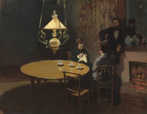 Intérieur, après le dîner