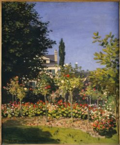Jardin en fleurs - Claude Monet