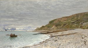 La Pointe de la Hève, Sainte-Adresse. 1864 - Claude Monet