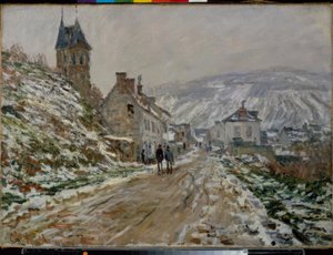 La Route à Vétheuil, l