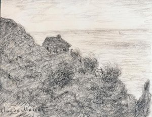 La cabane des douaniers près de Pourville - Claude Monet