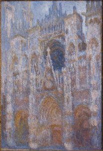 La cathédrale de Rouen. Le portail, soleil matinal - Claude Monet