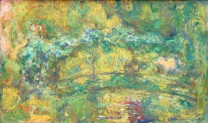 La passerelle sur le bassin aux nymphéas - Claude Monet
