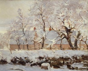 La pie - Claude Monet