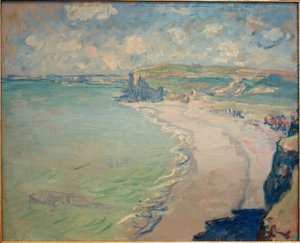 La plage de Pourville - Claude Monet