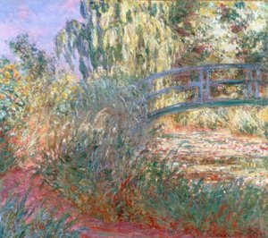 Le Bassin aux Nymphéas et sentier au bord de l