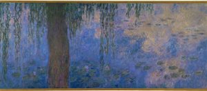 Le Bassin aux nymphéas avec saules, Le Matin aux saules - Claude Monet