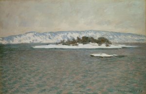 Le fjord de Christiania (Oslo) - Claude Monet