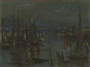 Le Port du Havre, Effet de Nuit, 1873
