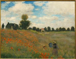 Les Coquelicots à Argenteuil - Claude Monet