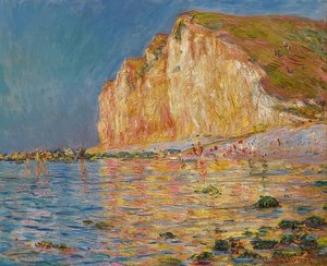 Les Petites-Dalles à marée basse. 1884 - Claude Monet
