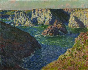 Les Rochers de Belle-Île - Claude Monet