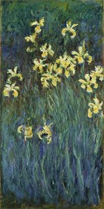 Les iris jaunes - Claude Monet