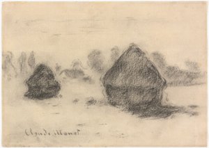 Monet - Piles de blé, 1891, 2013.986 - Claude Monet