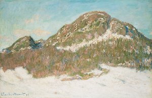 Mont Kolsaas, effet de lumière, 1895 - Claude Monet