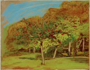 Arbres fruitiers - Claude Monet