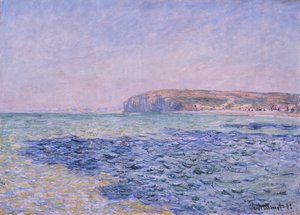 Ombres sur la mer, les falaises à Pourville - Claude Monet
