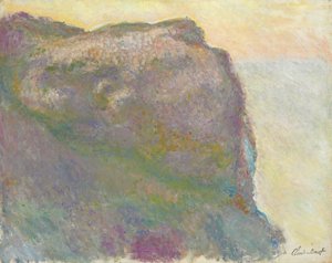 Sur la falaise, au Petit Ailly, 1896 - Claude Monet