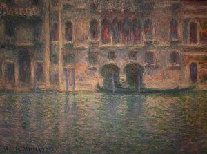 Palazzo da Mula, Venise - Claude Monet