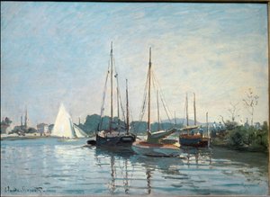 Bateaux de plaisance à Argenteuil - Claude Monet