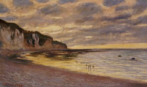 Pointe de Lailly, marée basse, 1882