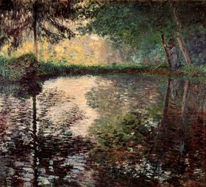 Étang à Montgeron, vers 1876 - Claude Monet