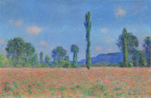 Champ de coquelicots (Giverny) - Claude Monet