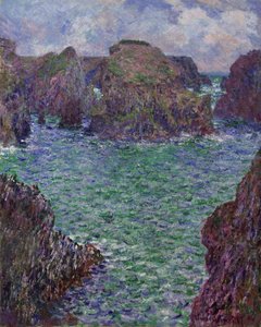 Port-Goulphar, Belle-Île, 1887 - Claude Monet