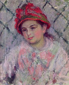 Portrait de Blanche Hoschedé (1864-1947) en jeune fille, vers 1880