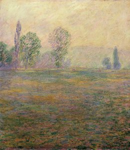 Prairie à Giverny - Claude Monet
