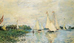Régate à Argenteuil, 1874