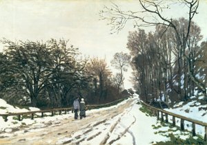 Route vers la Ferme, St. Simeon, Honfleur - Claude Monet