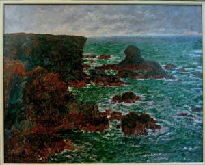 Rocher du Lion, Belle-Île-en-Mer - Claude Monet