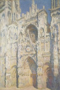 Cathédrale de Rouen en plein soleil : Harmonie en bleu et or, 1894 - Claude Monet