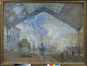 Gare Saint-Lazare - Claude Monet