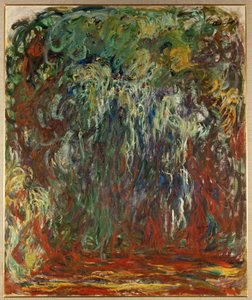 Saule pleureur, Giverny (oil on canvas)