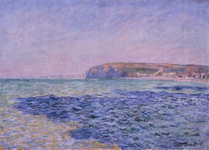 Ombres sur la mer. Les falaises à Pourville, 1882 - Claude Monet