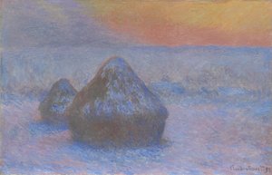 Meules de blé - Claude Monet