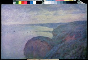 Sur la falaise près de Dieppe - Claude Monet