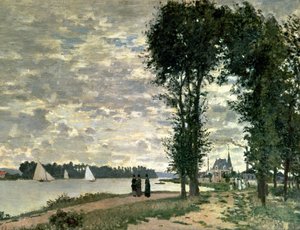 Les rives de la Seine à Argenteuil, 1872