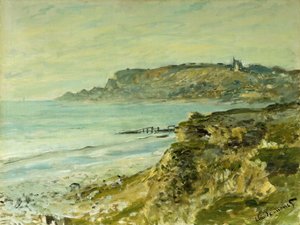 La Falaise de Sainte-Adresse, 1873 - Claude Monet