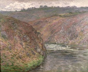 La Creuse, temps sombre - Claude Monet