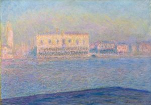 Le Palais des Doges vu de San Giorgio Maggiore, 1908 - Claude Monet