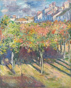 Les tilleuls à Poissy, 1882 - Claude Monet