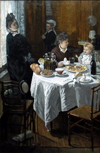 Le déjeuner - Claude Monet